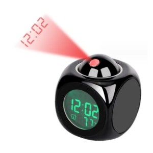 Multifunction Projection Clock LED Light Alarm