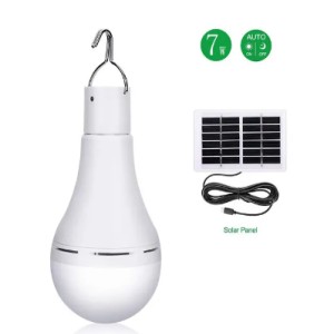 LED Solar Lamp Bulb Outdoor