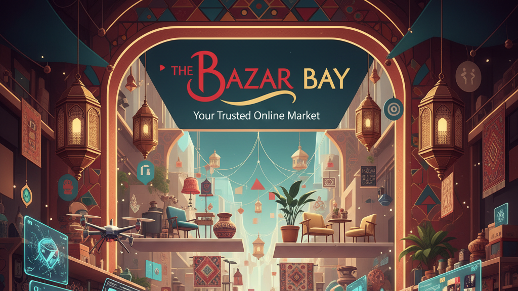 The Bazar Bay e-commerce platform offering online shopping in Pakistan